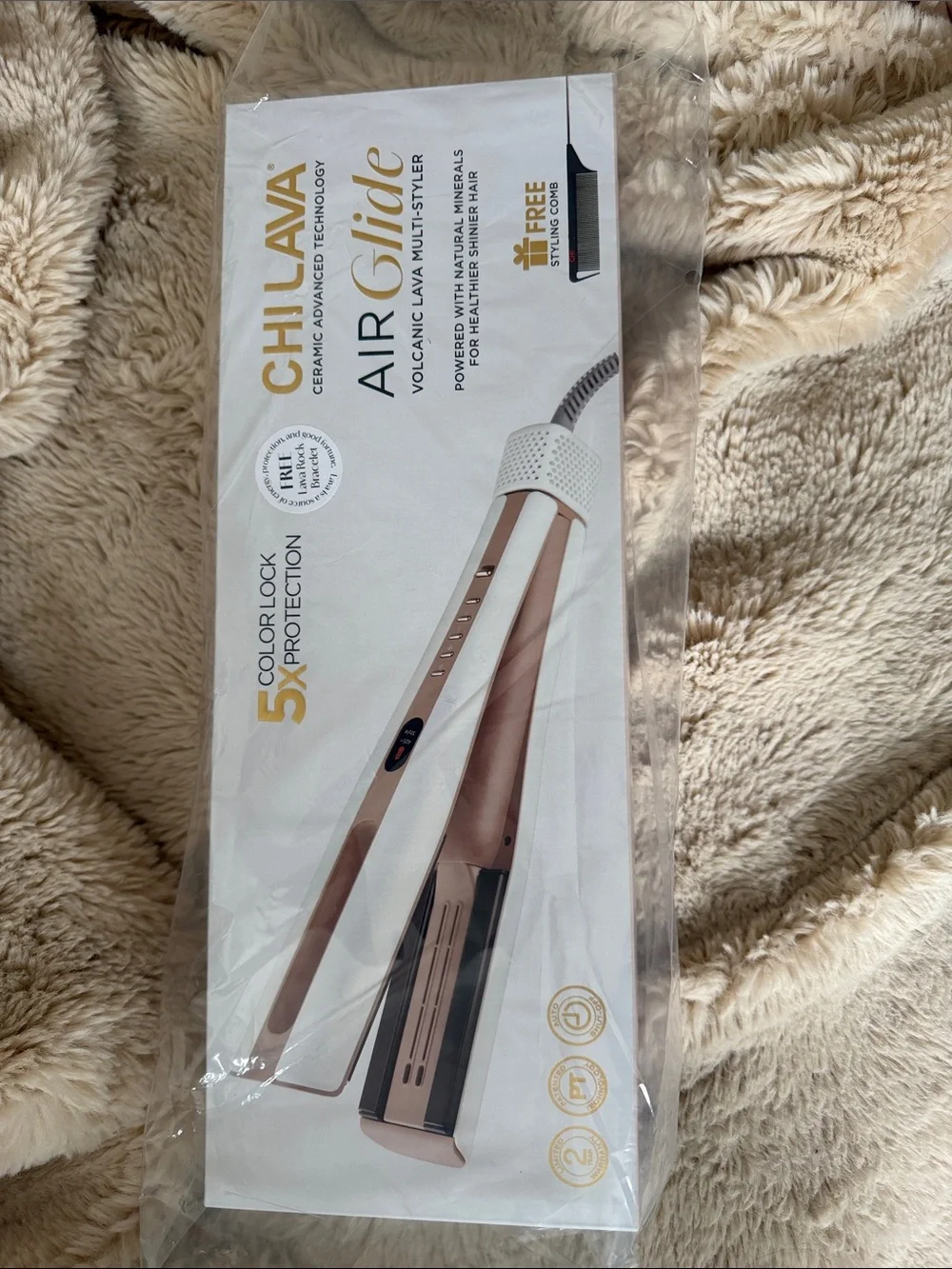 NEW In Box CHI LAVA AirGlide $230 Value
